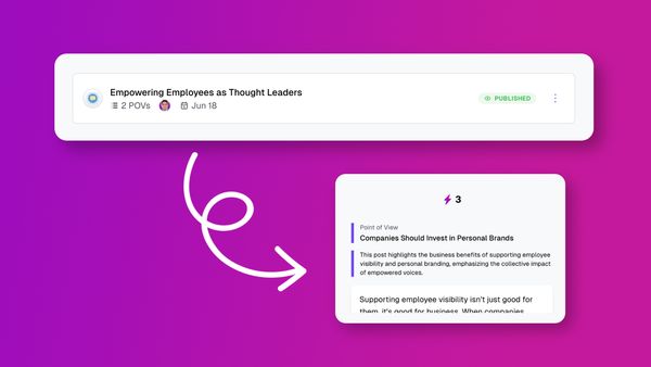 New in Heyoo: Content Pillars & Points of View